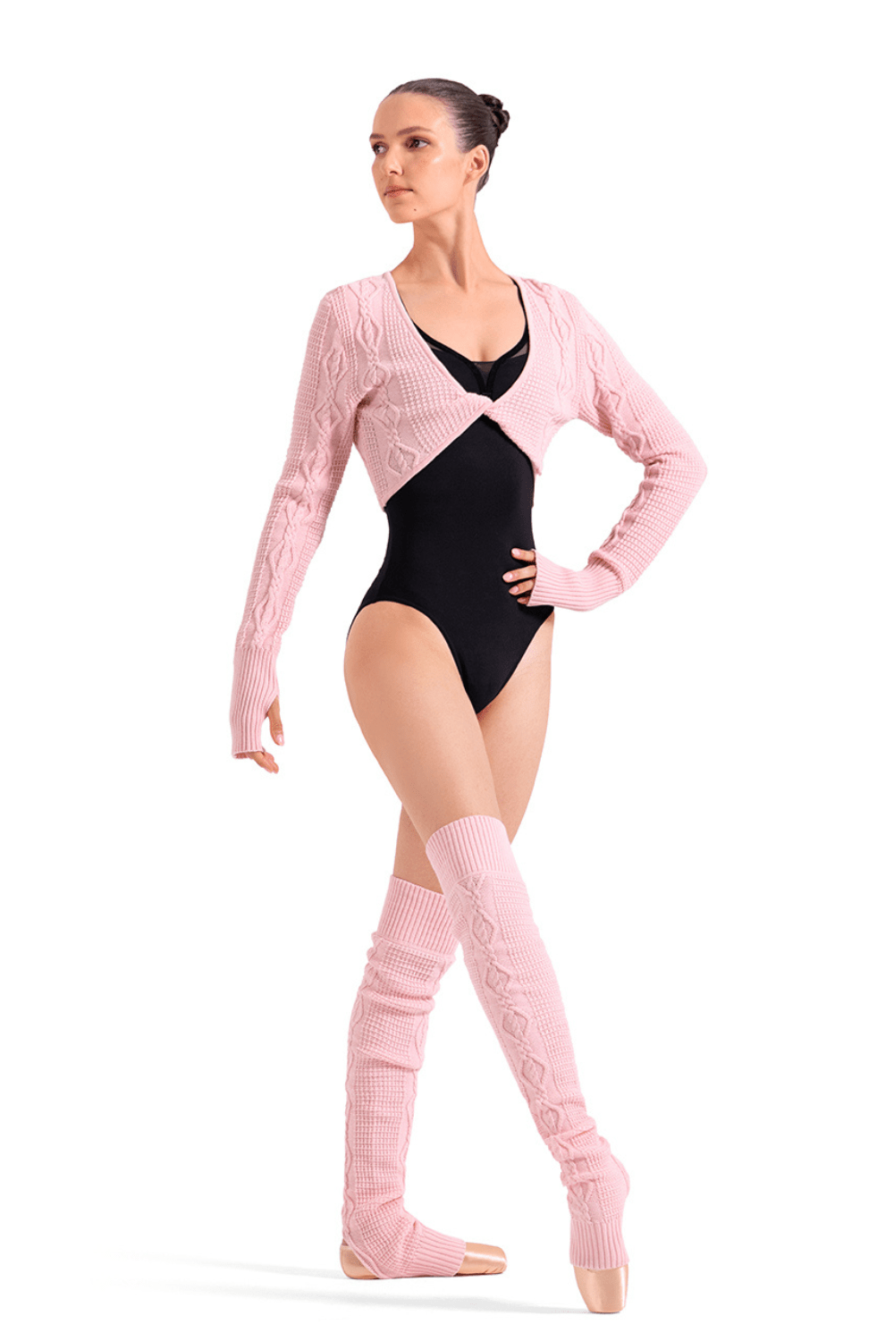 BLOCH W11008 WOMEN CABLE KNIT LEGWARMER - The Dance Shoppe