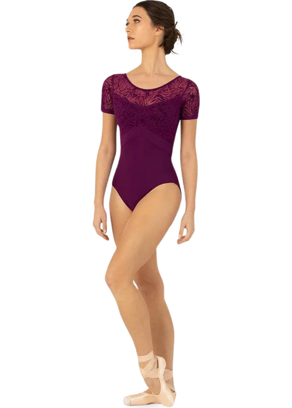 BLOCH L3392 LADIES VIENNA SHORT SLEEVE LEOTARD