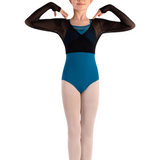 BLOCH CZ8469 GIRLS HENNY MESH WRAP TOP