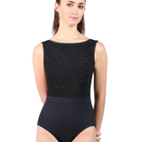 SUFFOLK 2829A WOMEN LILY OF THE VALLEY BATEAU TANK LEOTARD