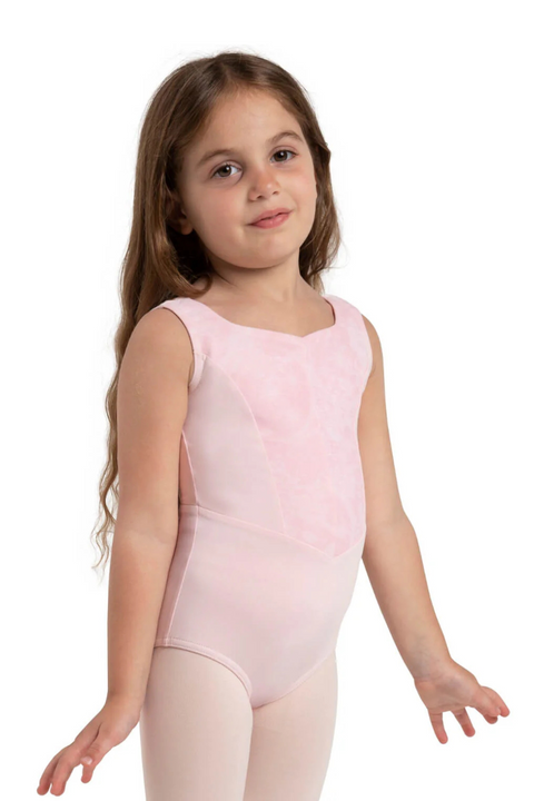 CAPEZIO 12287C GIRLS JEWEL GARDEN SAPPHIRE TANK LEOTARD