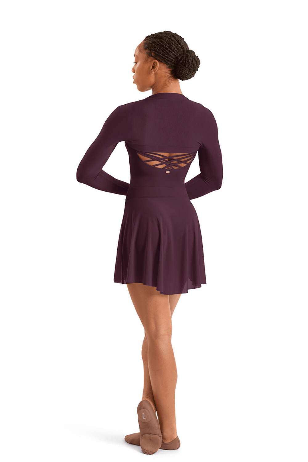 MIRELLA M30015L WOMEN LONG SLEEVE SHRUG - The Dance Shoppe