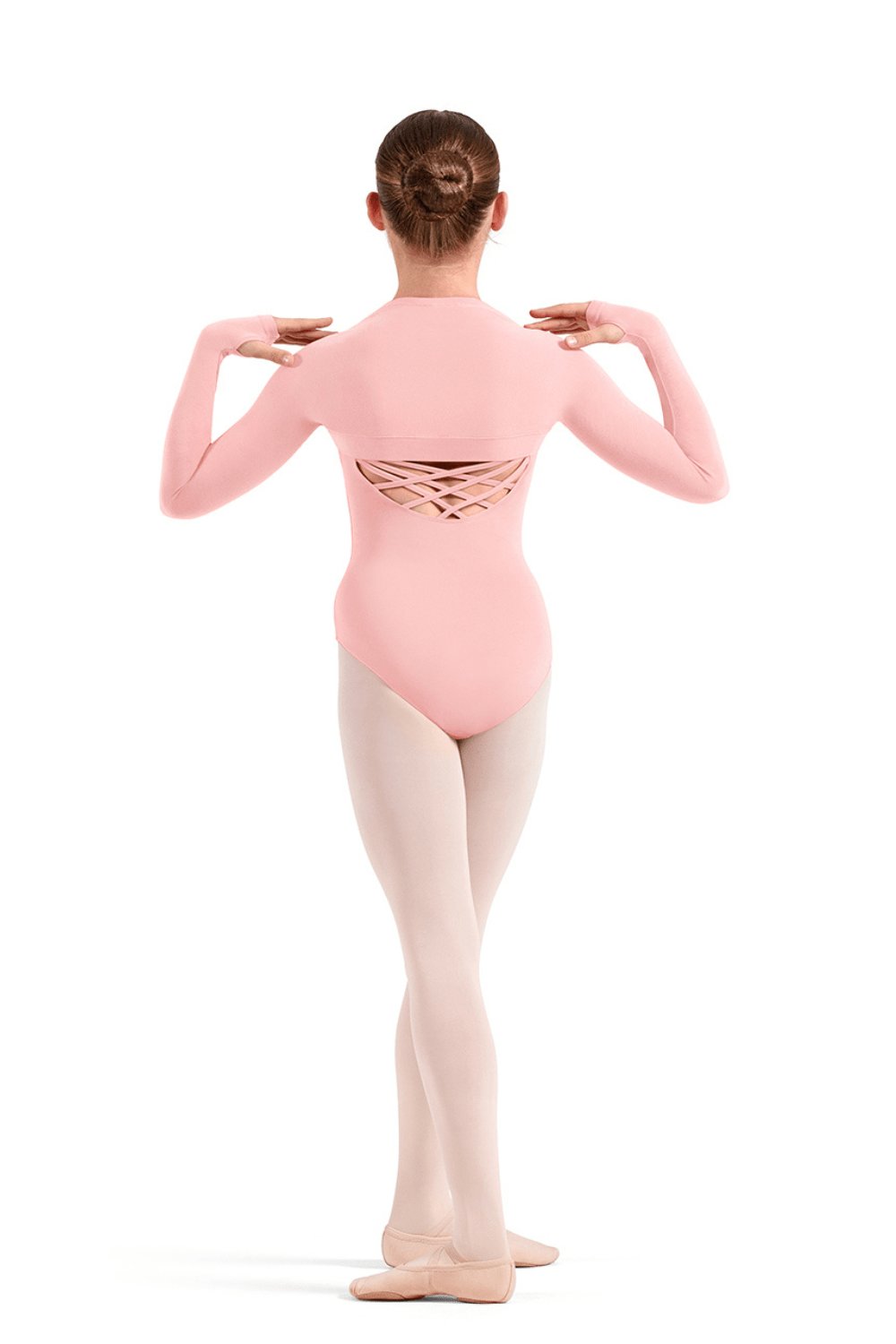 MIRELLA M30020C GIRLS L/S SHRUG - The Dance Shoppe