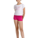 M745C GIRLS BALLET PRINT T-SHIRT-MIRELLA