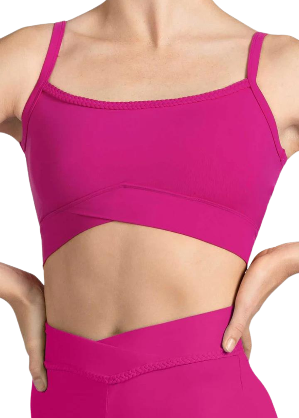 M7061L WOMEN  MIAMI CAMISOLE CROP TOP-MIRELLA