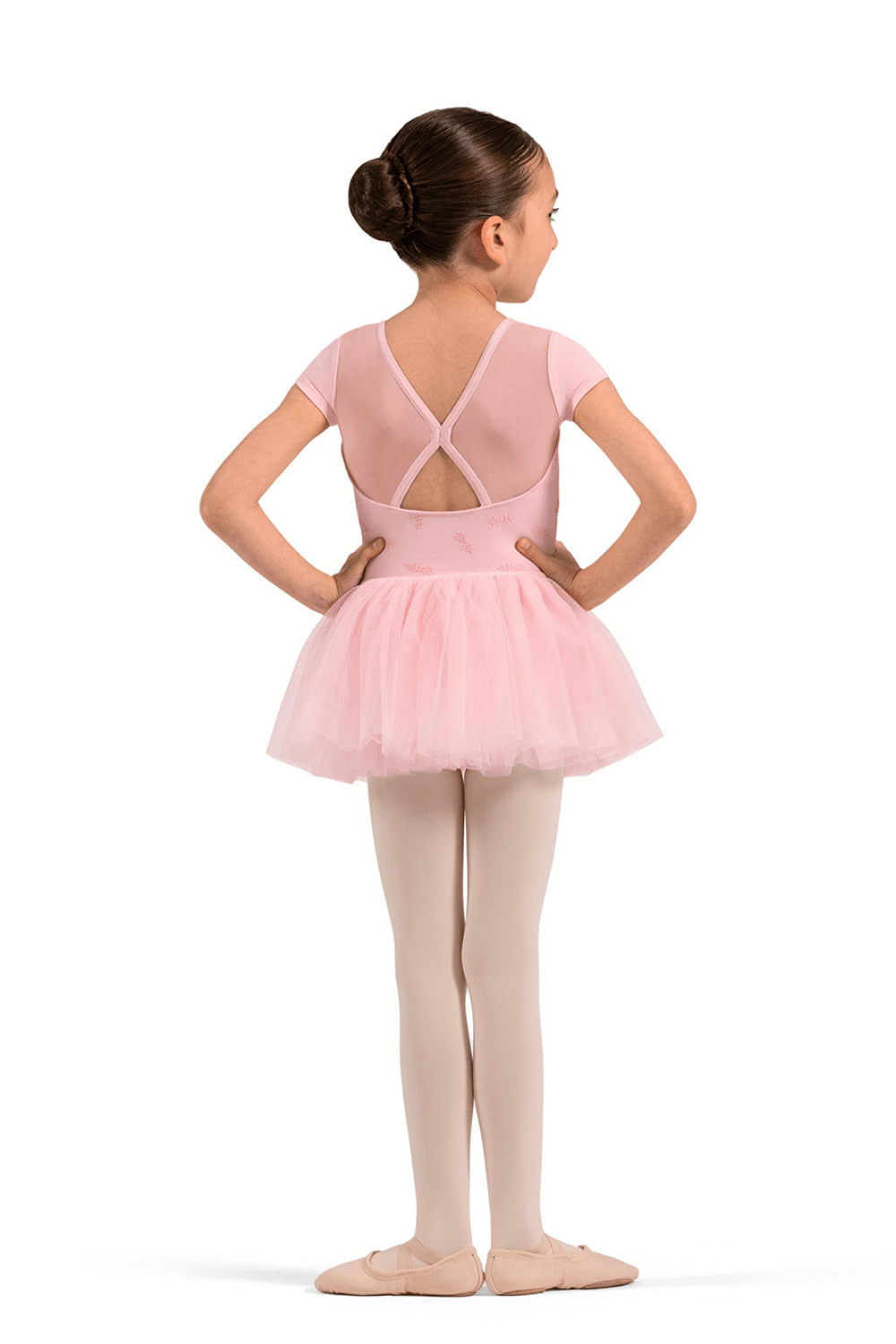 BLOCH CL20012 GIRLS CAP SLEEVE TUTU LEOTARD - The Dance Shoppe