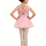 BLOCH CL20012 GIRLS CAP SLEEVE TUTU LEOTARD - The Dance Shoppe