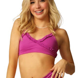 TIGER FRIDAY GIRLS WHIMSICAL CROP TOP