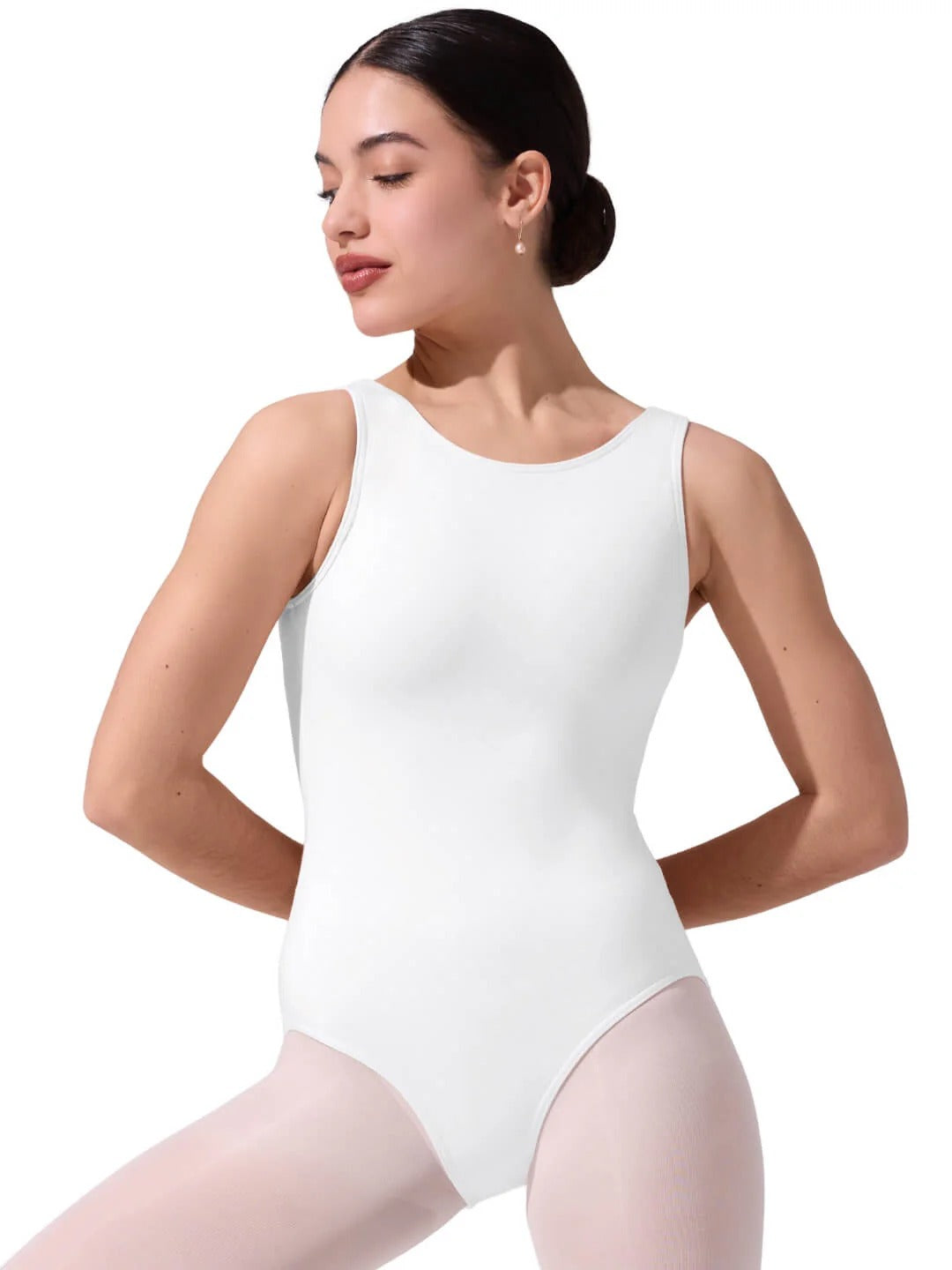 CAPEZIO CC201 WOMEN HIGH NECK TANK LEOTARD
