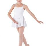 BLOCH CL3977 GIRLS SKIRTED CAMISOLE LEOTARD