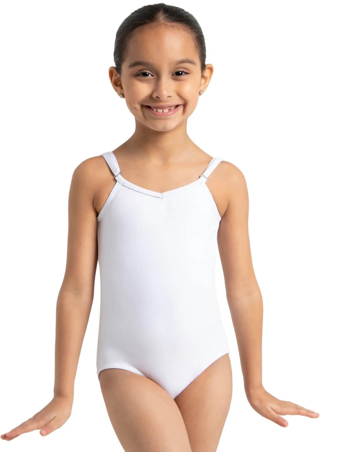 CAPEZIO TB1420C GIRLS ADJUSTABLE STRAPS CAMISOLE LEOTARD