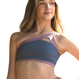 HONEYCUT T4116 WOMEN AFTER DARK ONE SHOULDER TOP