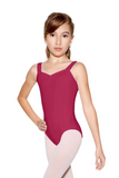 SO DANCA SL11 GIRLS MILLIE PRINCESS SEAMS WIDE STRAPS TANK LEOTARD