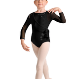 BLOCH CZ300126 GIRLS L/S WRAP TOP