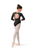 MIRELLA M60001LM WOMEN MESH 3/4 SLEEVE LEOTARD