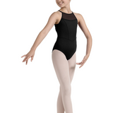 MIRELLA M1245C GIRLS HIGH NECK HALTER LEOTARD
