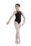 MIRELLA M1245C GIRLS HIGH NECK HALTER LEOTARD