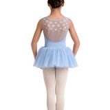 MIRELLA M50002C GIRLS MESH TANK TUTU LEOTARD DRESS