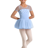 MIRELLA M20003C GIRLS CAP SLEEVE TUTU DRESS