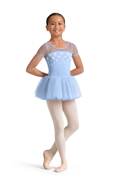 MIRELLA M20003C GIRLS CAP SLEEVE TUTU DRESS