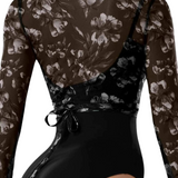 BLOCH Z4146 WOMEN ARDEN PRINTED WRAP TOP