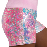 CAPEZIO 12306C GIRLS UNICORN DISCO SHIMMER SHORT