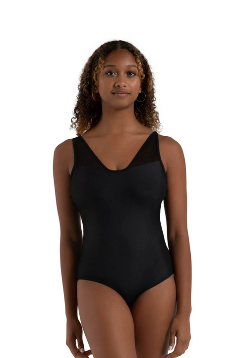 CAPEZIO 12260W WOMEN CURVED RHYTHM LUISA TANK LEOTARD