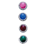 GLAMOUR GODDESS RHINESTONE CLIP-ON/PIERCED DANCE EARRINGS