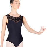 BALLET ROSA CORBEAU WOMEN SWEETHEART FRONT LOW BACK LEOTARD