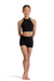 BLOCH CZ30008 GIRLS EMB MESH CROP TOP
