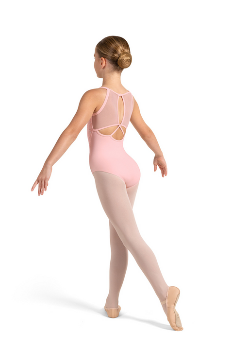 BLOCH CL4237 GIRLS MESH BACK LEOTARD