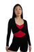 CAPEZIO CK11001W WOMEN HARMONIE CROPPED PINCH SWEATER