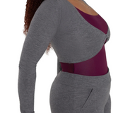 CAPEZIO CK11001W WOMEN HARMONIE CROPPED PINCH SWEATER
