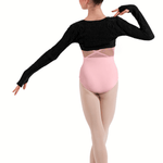 BLOCH CZ30043 GIRLS TWIST FRONT KNIT TOP - The Dance Shoppe
