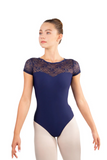 BALLET ROSA FOSETTE WOMEN CAP SLEEVE CIRCLE BACK LEOTARD