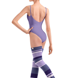 BLOCH W11007 WOMEN STRIPED LEG WARMERS