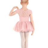 MIRELLA M1564C GIRLS CAP SLEEVE TUTU DRESS
