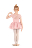 MIRELLA M1564C GIRLS CAP SLEEVE TUTU DRESS