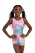 CAPEZIO 12306C GIRLS UNICORN DISCO SHIMMER SHORT