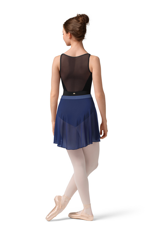 MIRELLA MS10001 WOMEN PRINTED MESH PULL ON SKIRT