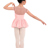MIRELLA M20012C GIRLS CAP SLEEVE TUTU LEOTARD