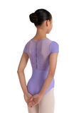 BLOCH CL20003 GIRLS SHORT SLEEVE LEOTARD