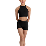 BLOCH CR90003 GIRLS EMBROIDERED WAIST SHORT