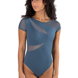 ENERGETIKS WOMEN AL148AL2 DELTA CAP SLEEVE LEOTARD