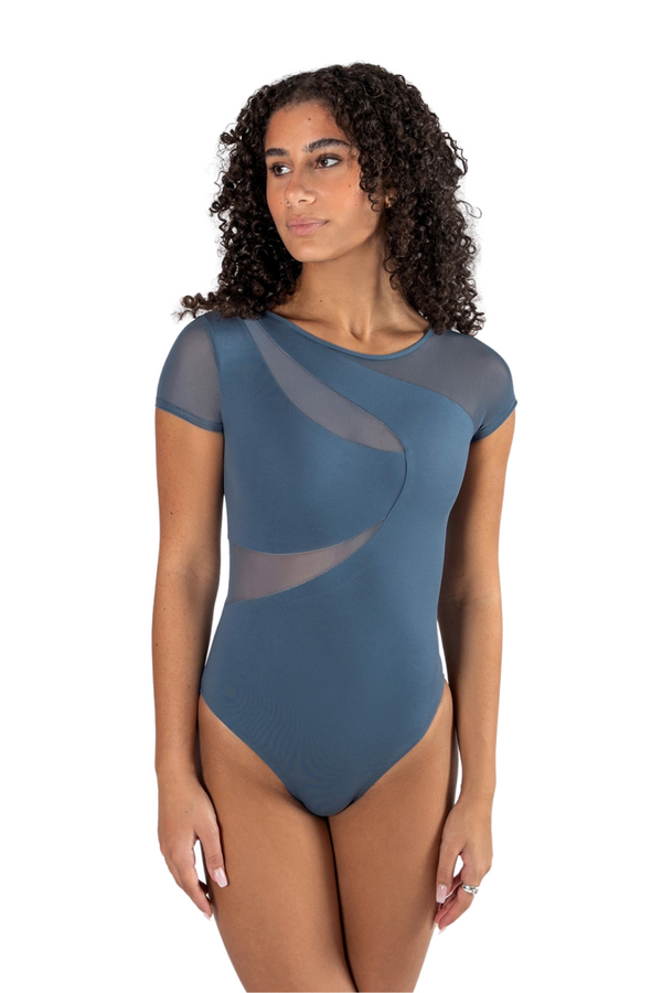 ENERGETIKS WOMEN AL148AL2 DELTA CAP SLEEVE LEOTARD