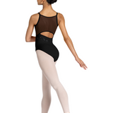 BLOCH L3307 WOMEN MESH OPEN BACK CAMISOLE LEOTARD
