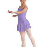 BLOCH CR10002 GIRLS EMBROIDERED PULL ON SKIRT