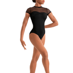 MIRELLA M20011LM LADIES CAP SLEEVE LEOTARD - The Dance Shoppe