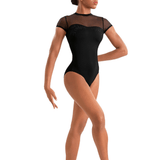MIRELLA M20011LM LADIES CAP SLEEVE LEOTARD - The Dance Shoppe