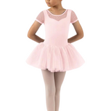 BLOCH CL3332 GIRLS HOLLY CAP SLEEVE TUTU LEOTARD
